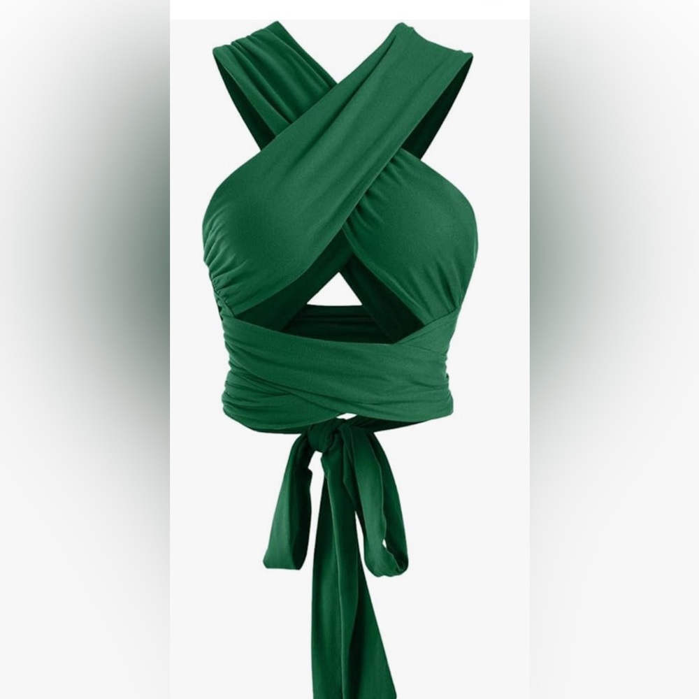 NEW. With tags Ladies Zaful bandeau halter top one size